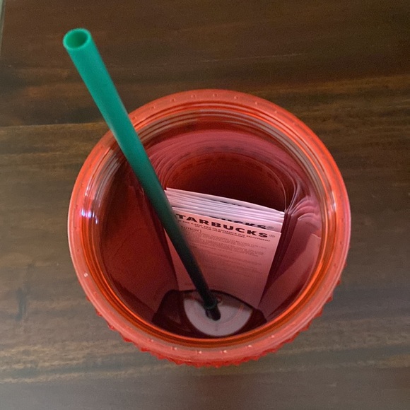 Mickey Mouse Christmas Starbucks® Tumbler with Straw – Walt Disney World - Picture 6 of 6